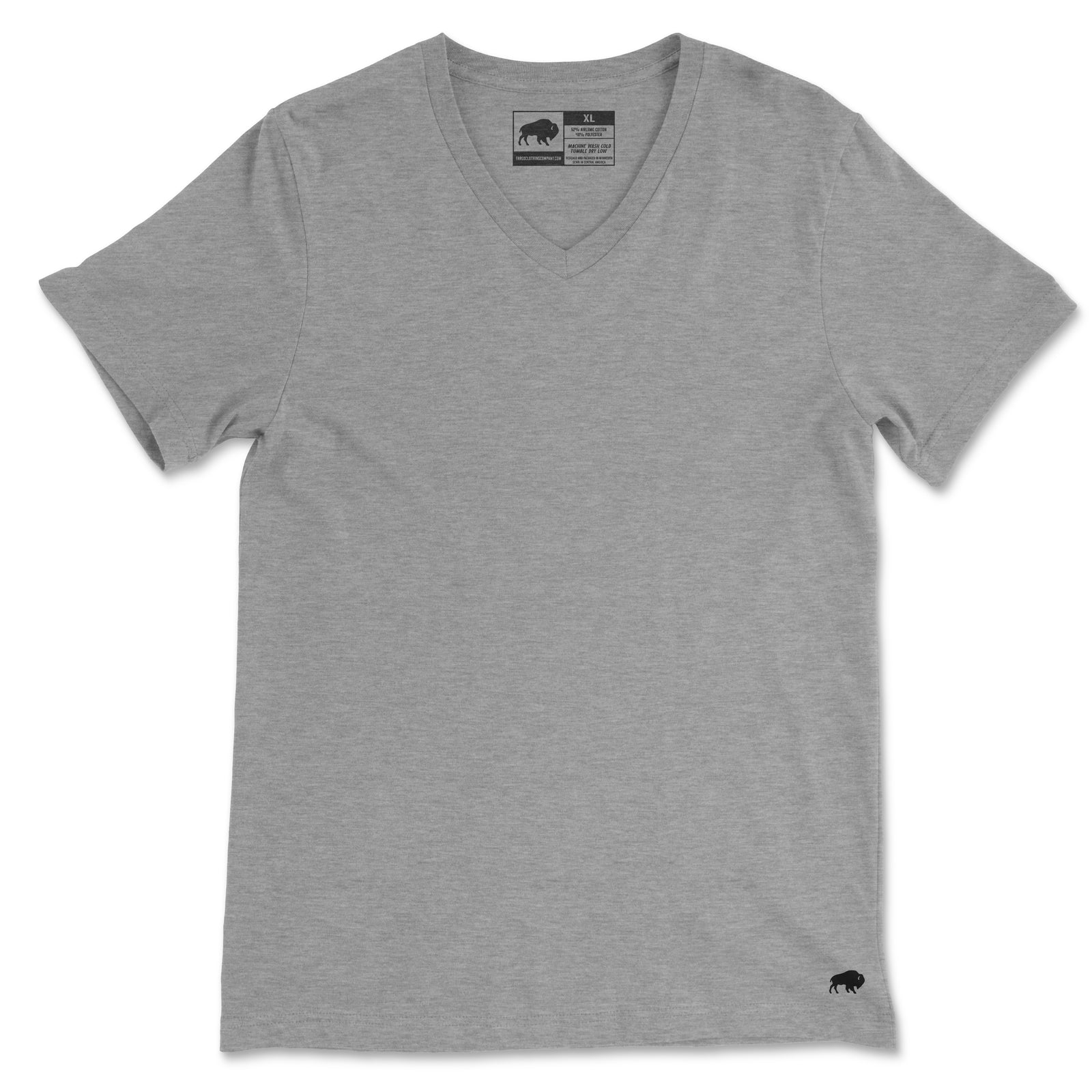 Vintage Poly Blend V-Neck Tee