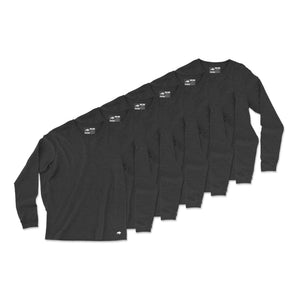Vintage Poly Blend Long Sleeve Tee // 6-Pack