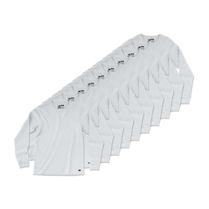Jersey Cotton Long Sleeve Tee // 10-Pack