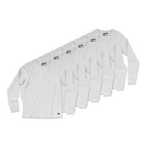 Vintage Poly Blend Long Sleeve Tee // 6-Pack