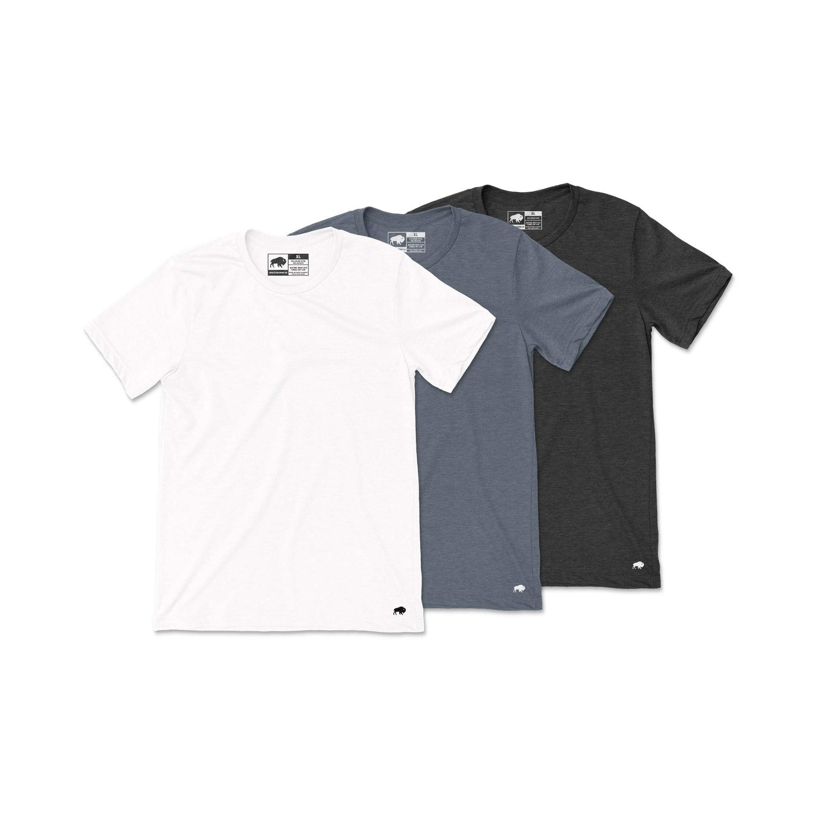 Vintage Poly Blend Tee // 3-Pack