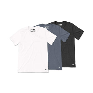 Vintage Poly Blend Tee // 3-Pack