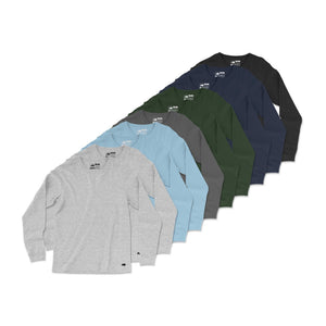 Jersey Cotton Long Sleeve Tee // 10-Pack