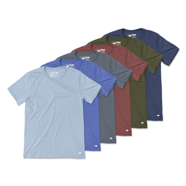 Vintage Poly Blend Tee // 6-Pack