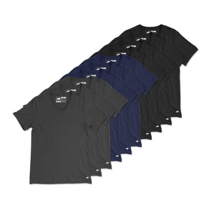 Jersey Cotton V-Neck Tee // 10-Pack