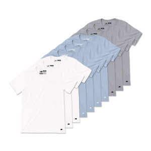 Vintage Poly Blend Tee // 10-Pack