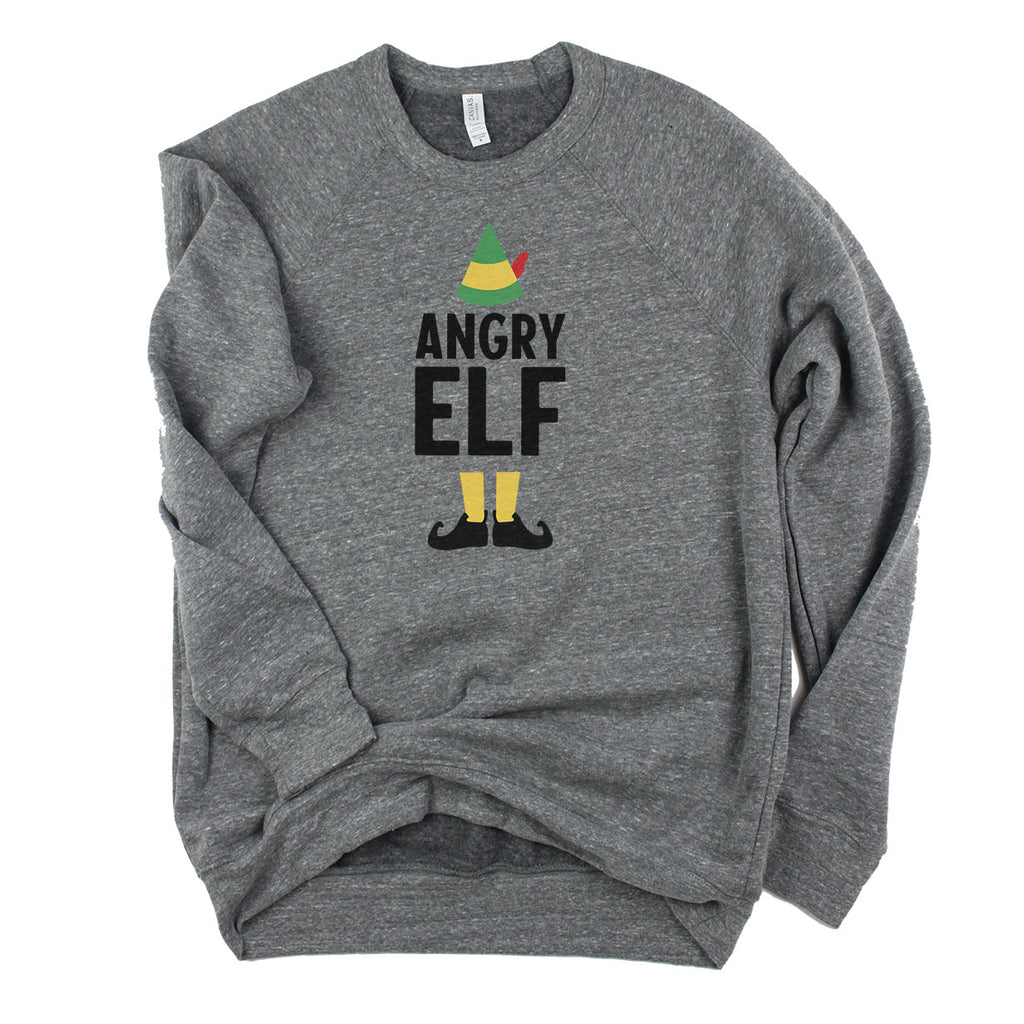   Angry Elf // Unisex Sweatshirt  