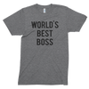 World's Best Boss // Unisex Tri-blend