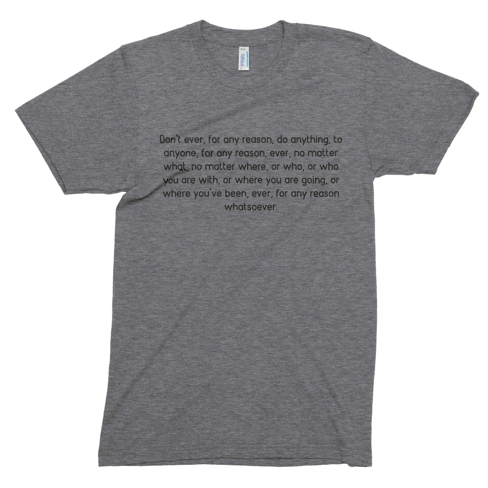Michael’s Philosophy // Unisex Tri-blend