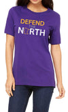 Defend the North // Women's Football Tee